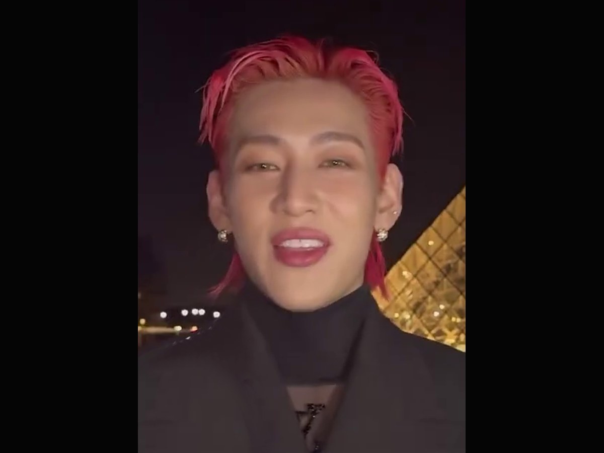 Paris Fashion Week, September 29: Dior and Saint Laurent on the Official Live Schedule. Archive context: BamBam at a 2025 Louis Vuitton Paris collection; not evidence of current attendance.